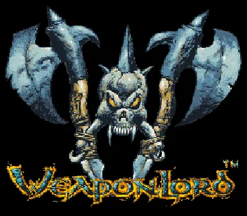 WeaponLord (Europe) screen shot title